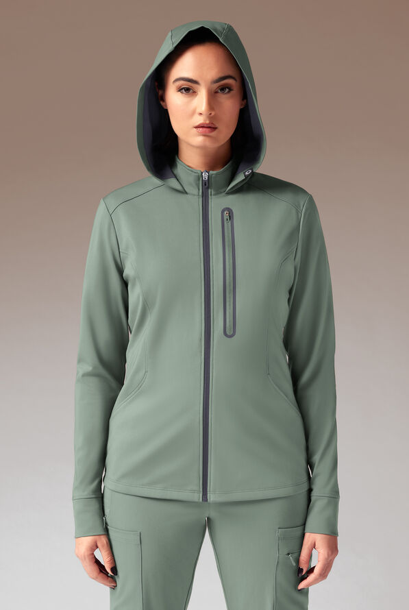 SUPER-DERMAL HOODIE - Mineral/Pewter - 2