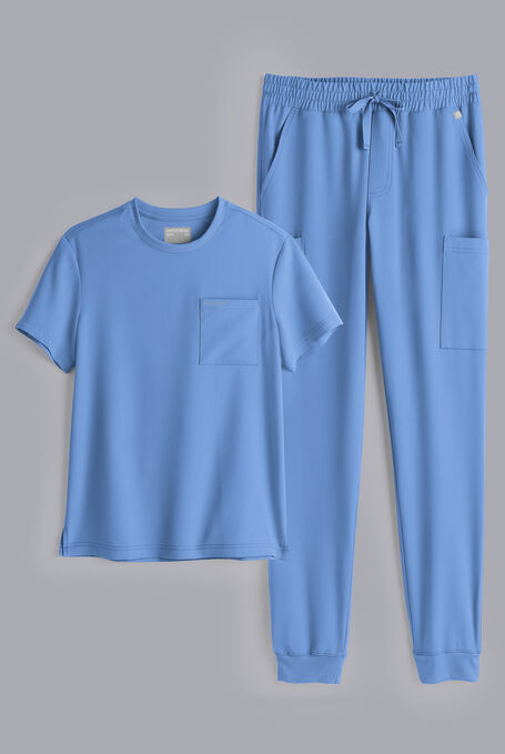 S-R SHIFT READY CREW SET - Ceil Blue - 1