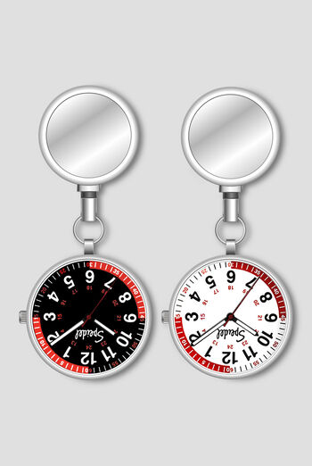 Speidel FOB Scrub Pulsometer Set of 2 Watch