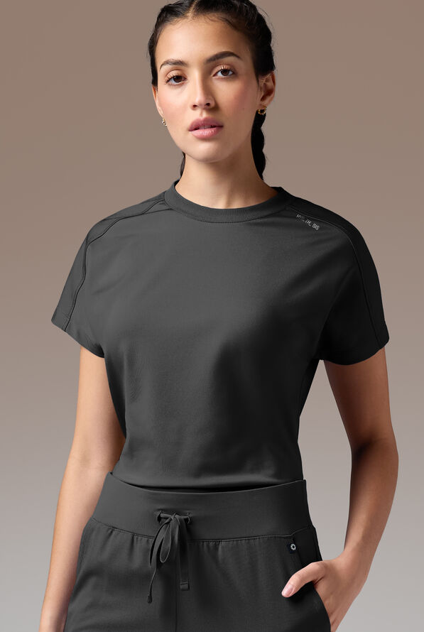 DELTA K CREW SHIRT - Jet Black - 4