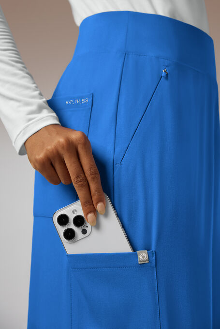 Y-Band Wide Leg Pant - Regular - Petite - Royal - 4