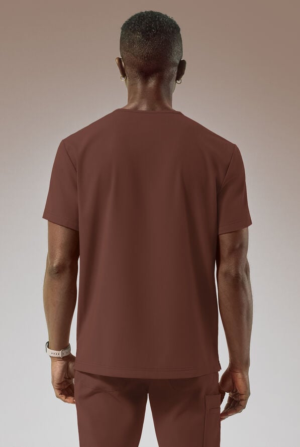 OMNI V SHIRT - Bitter Chocolate - 5
