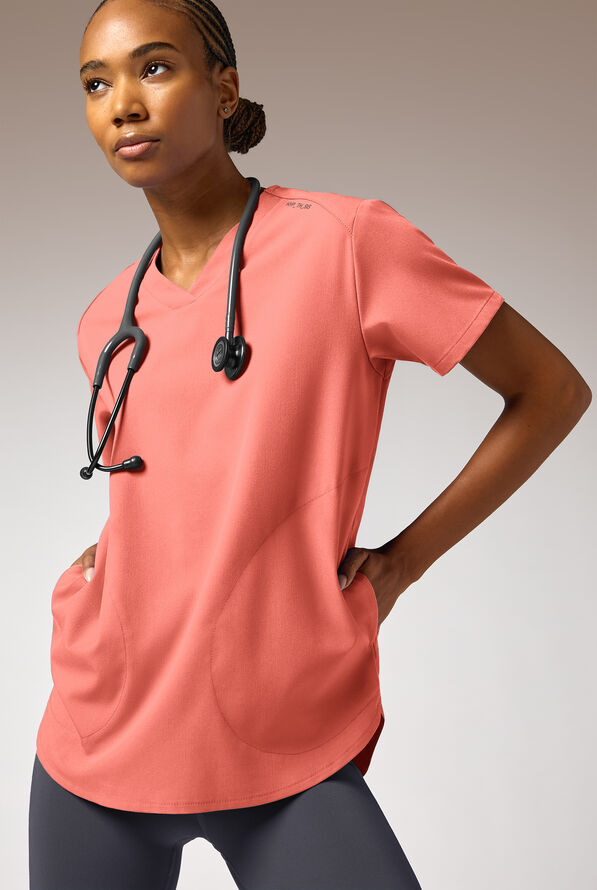 Beta V-Shell Shirt - Thermal Coral - 1