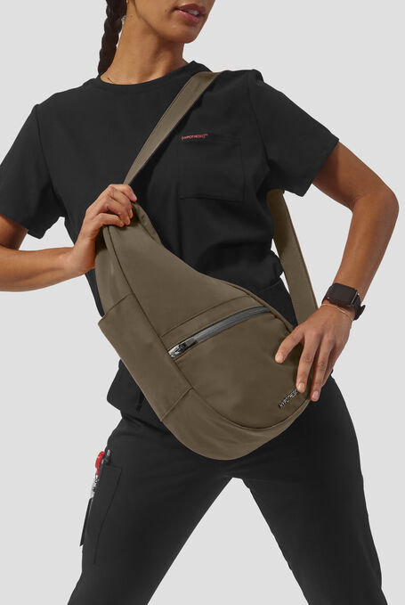 Hypothesis Meta Dark Moss Large Sling Bag - Dark Moss - 5