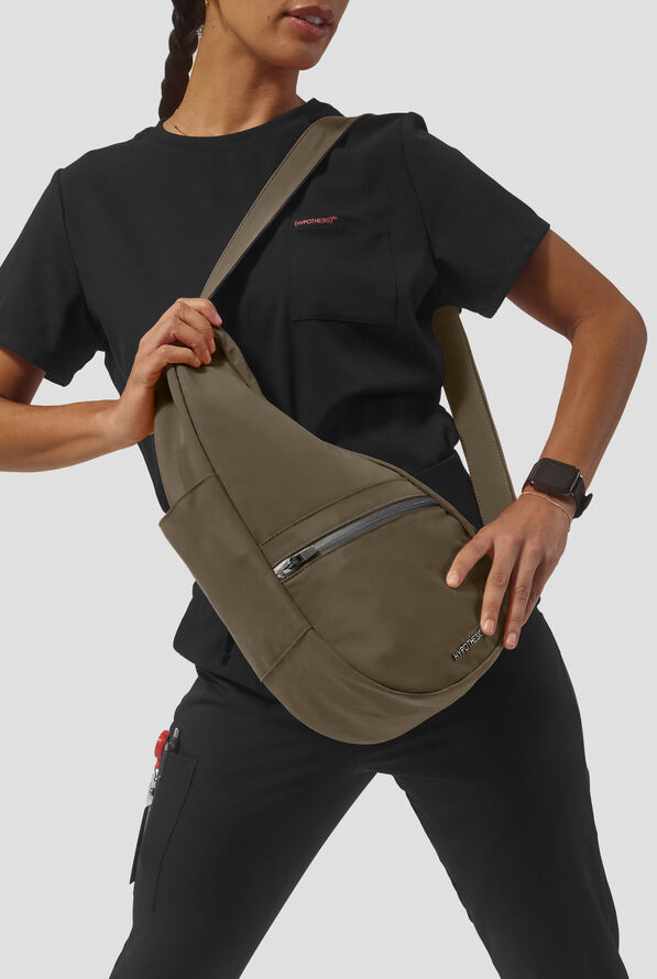 Hypothesis Meta Dark Moss Large Sling Bag - Dark Moss - 5