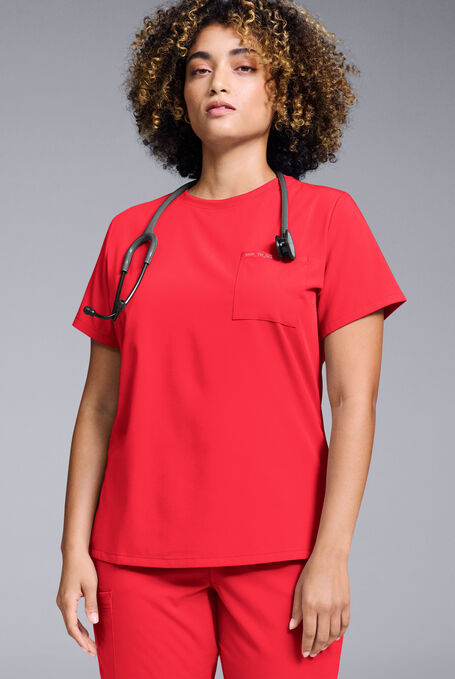 BASE CREW SHIRT - Hemoglobin - 1