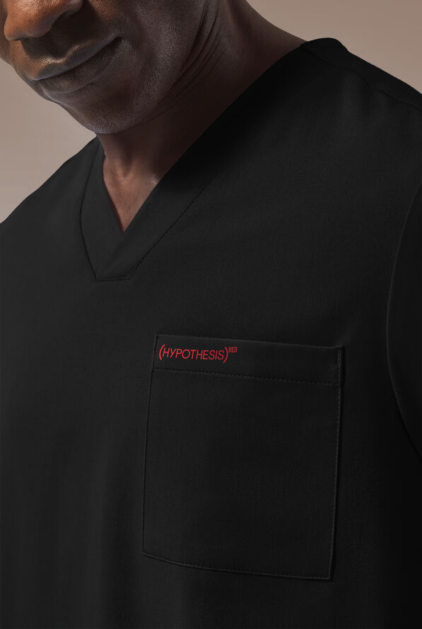 HYPOTHESIS (RED) OMNI V SHIRT - Jet Black - 2