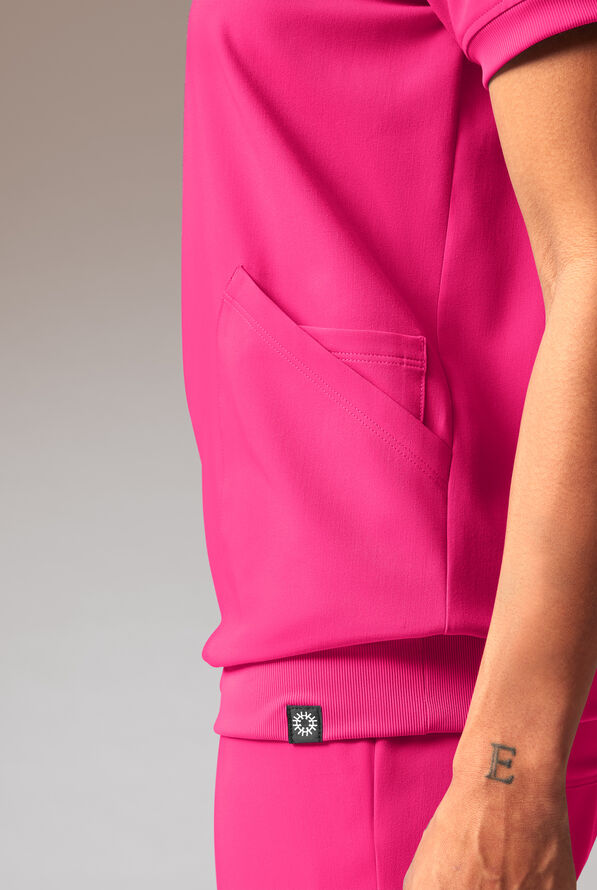 KENTICA CREW TOP - Reactive Pink - 4