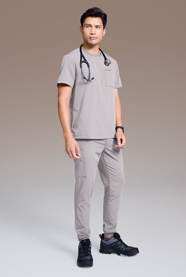 S-R SHIFT READY CREW SHIRT - Alloy - 2