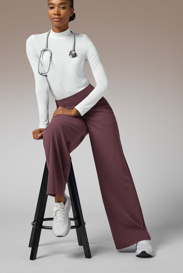 Y-Band Wide Leg Pant - Regular - UA Loam - 2