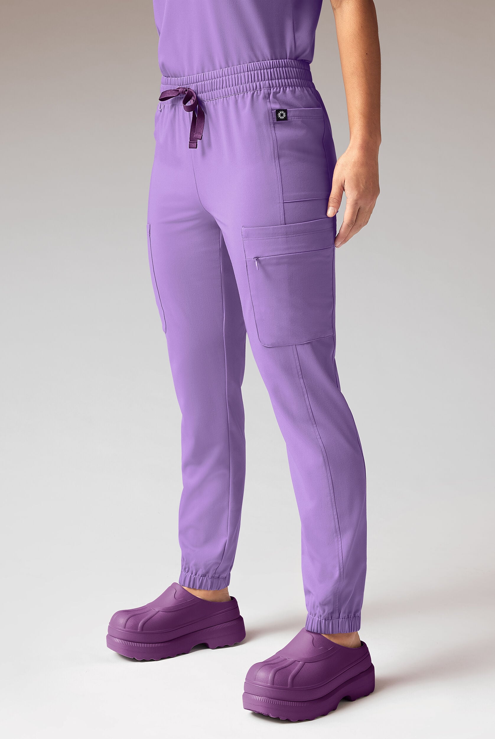 Hypothesis Women's 6 Pocket Slim Jogger Scrub Pants, Jogger Pants