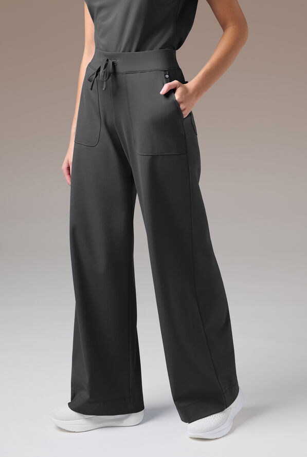BETA K WIDE LEG PANT - Tall - Jet Black - 1