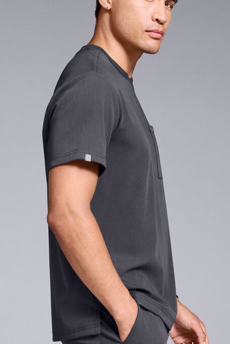 S-R SHIFT READY CREW SHIRT - Pewter - 3