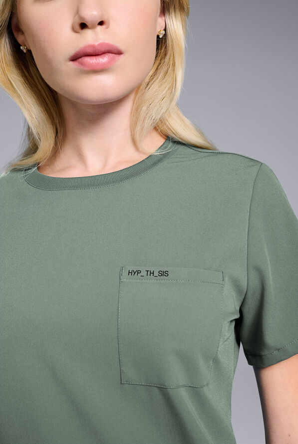 BASE CREW SHIRT - Mineral - 5