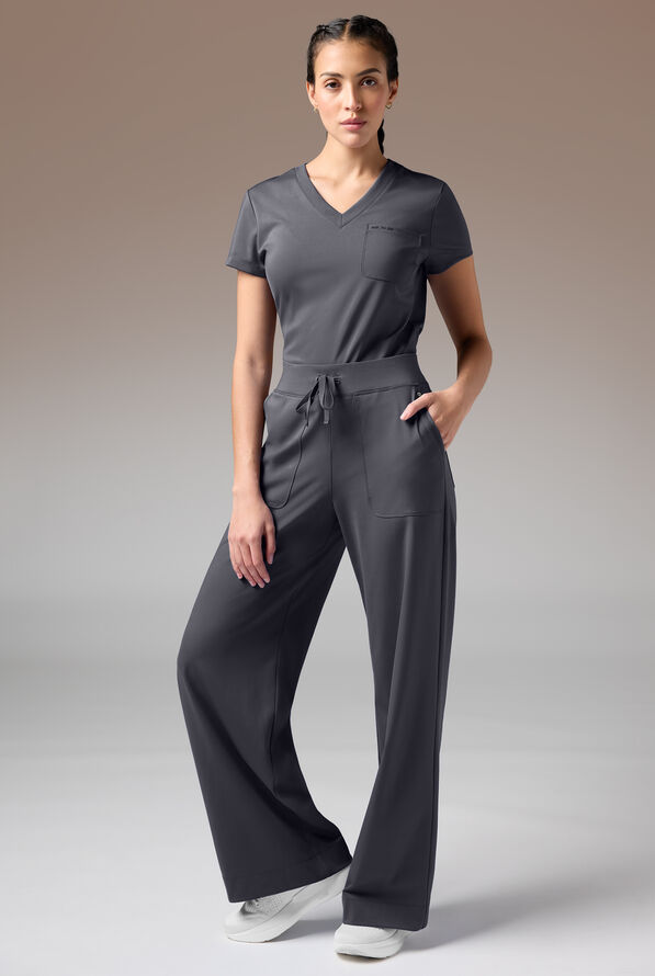 BETA K V-NECK SHIRT - Pewter - 5