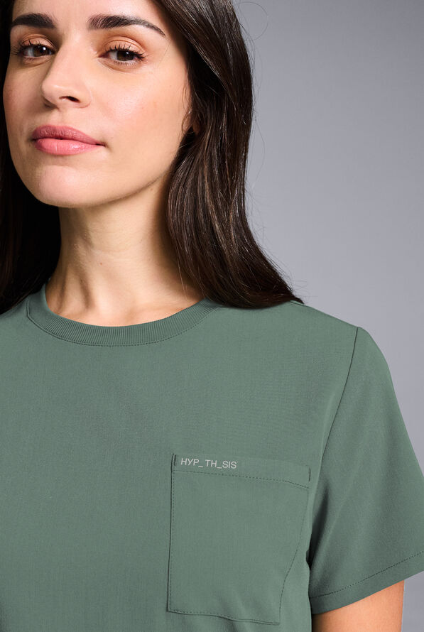 BASE CREW SHIRT - Olive - 6