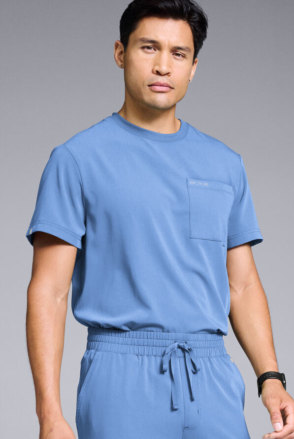 S-R SHIFT READY CREW SHIRT - Ceil Blue - 1