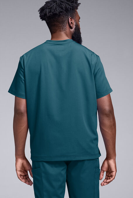 S-R SHIFT READY CREW SHIRT - Caribbean Blue - 5