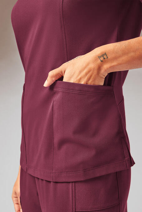 A-S ALL SITUATION SHIRT - Wine - 4