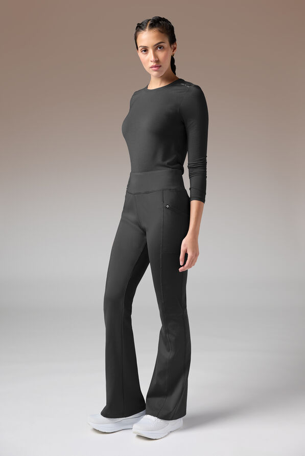 ALPHA K FLARE LEG PANT - Regular - Jet Black - 3