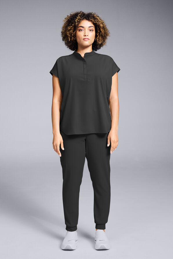 META O-S OVERSIZED SHIRT - Jet Black - 4