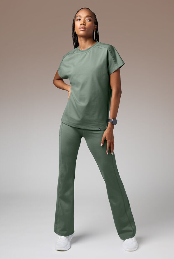 ALPHA K FLARE LEG PANT - Regular - Mineral - 3