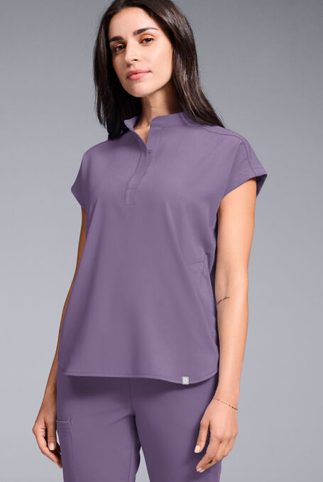 META O-S OVERSIZED SHIRT - Purple Dusk - 1