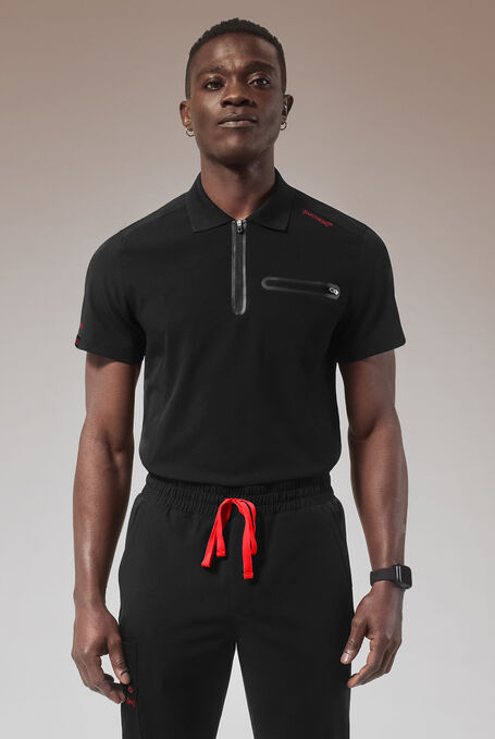 Hypothesis (RED) ALPHA SYSTEM SHIRT - Jet Black - 1