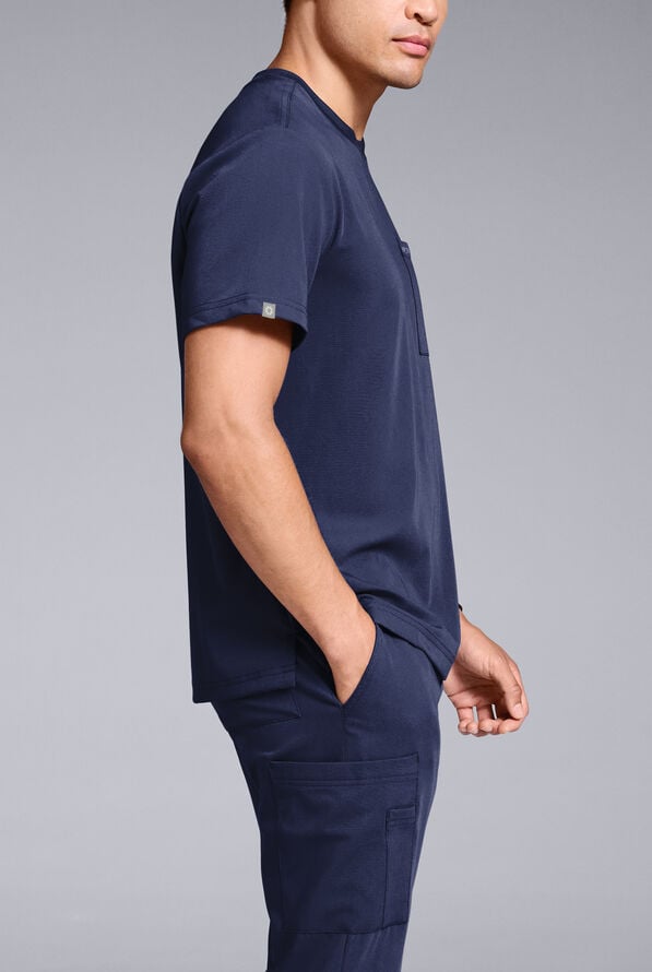 S-R SHIFT READY CREW SHIRT - Navy - 2