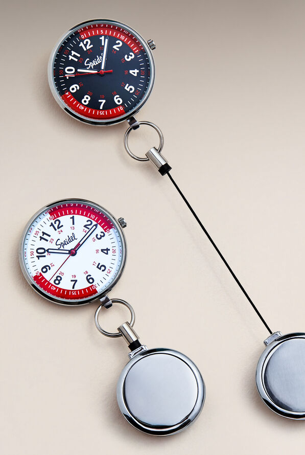 Speidel FOB Scrub Pulsometer Set of 2 Watch - Silver - 2