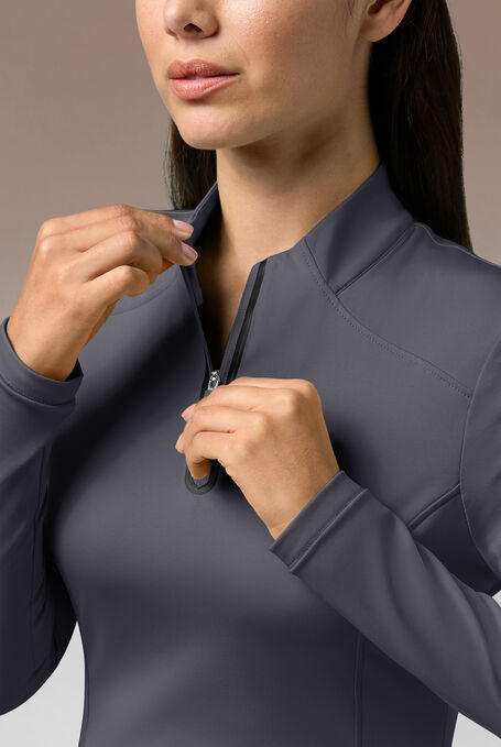 OMNI BASE K SHIRT - Pewter/Jet Black - 6