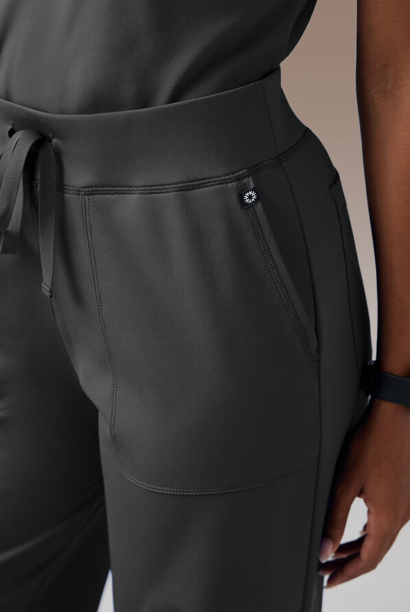 BETA K WIDE LEG PANT - Tall - Jet Black - 3