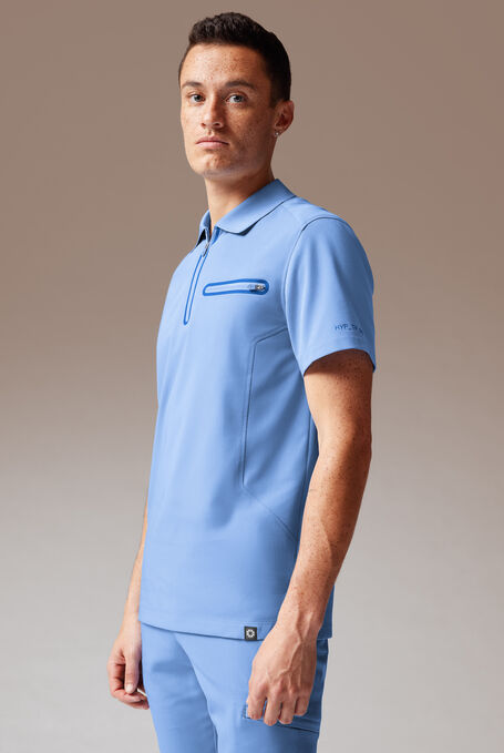 ALPHA SYSTEM SHIRT - Ceil/Royal - 1