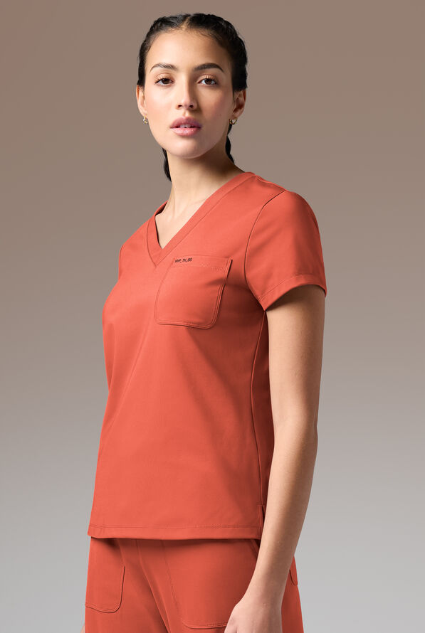 BETA K V-NECK SHIRT - UA Oxide - 6