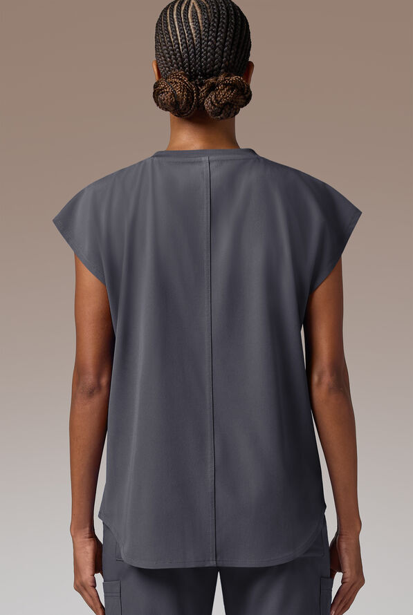 DM Crew Top - Pewter - 6