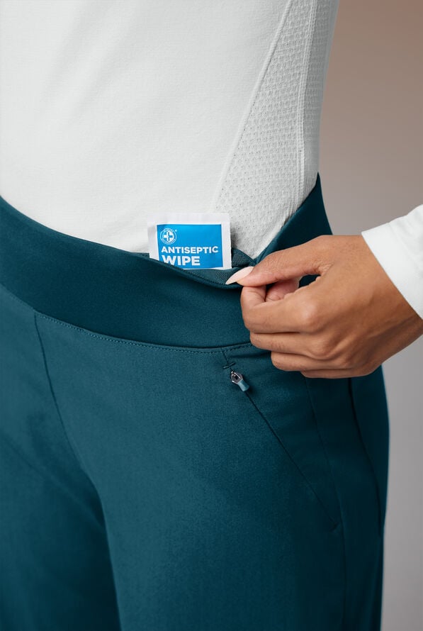 Y-Band Wide Leg Pant - Regular - Caribbean Blue - 5