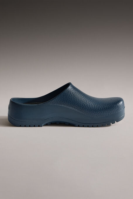 Birkenstock Unisex Super Birki Blue Clogs - Blue - 6