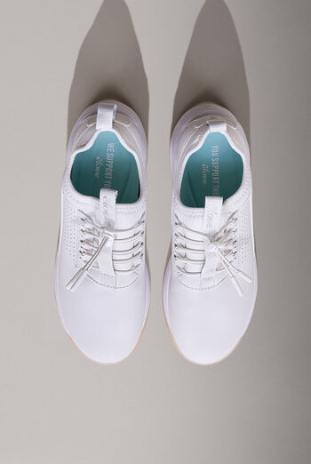 Clove Classic Brilliant White Women's Bungee Athletic Shoe