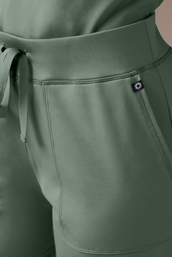 BETA K WIDE LEG PANT - Mineral - 4