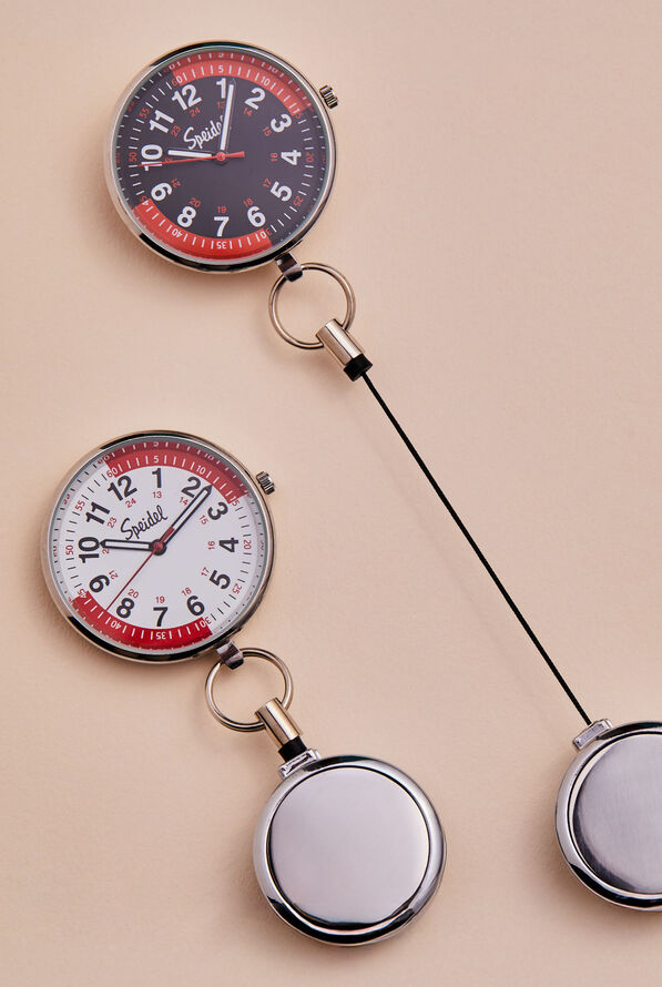 Speidel FOB Scrub Pulsometer Set of 2 Watch - Silver - 2