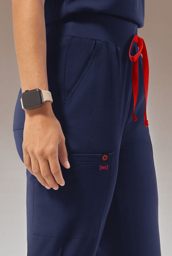 HYPOTHESIS (RED) BASE 6 JOGGER - Petite - Navy - 2
