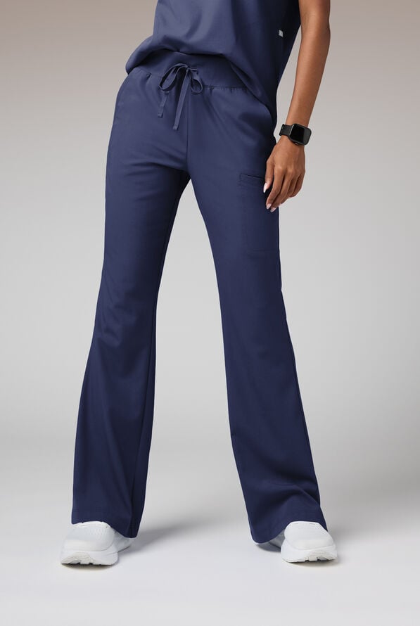 BETA FLARE LEG PANT - Navy - 1