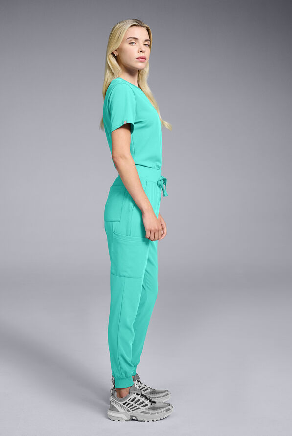 BASE CREW SHIRT - H2O - 2