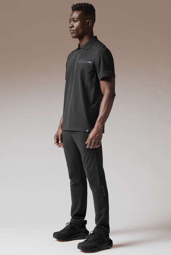 ALPHA SYSTEM SHIRT - Jet Black/Pewter - 2