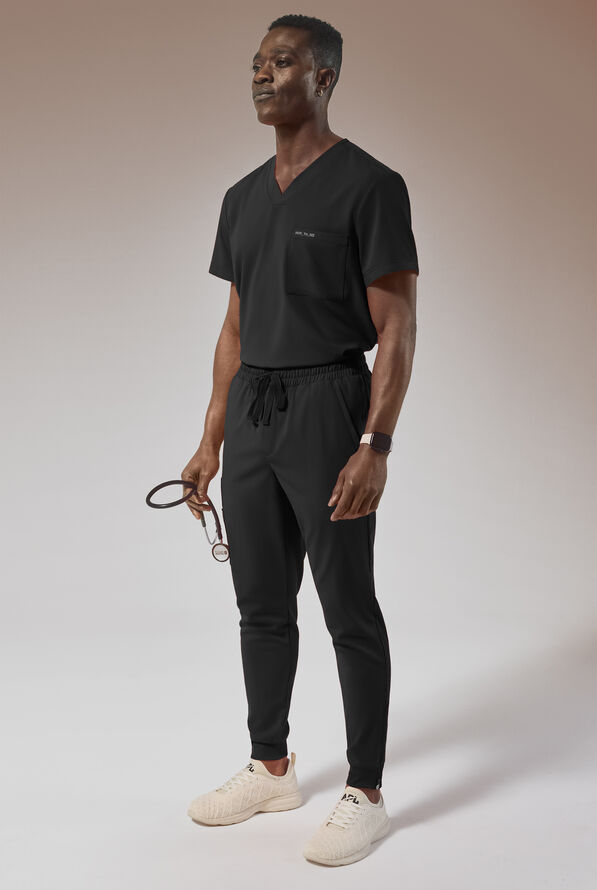 OMNI V SHIRT - Jet Black - 3