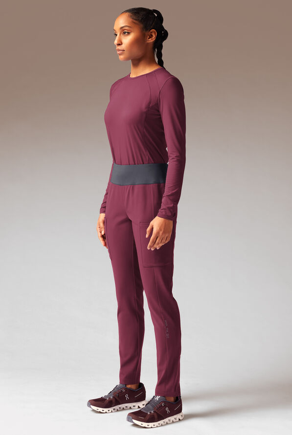 DYNAMA Y-PANT - Regular - Wine/Pewter - 3