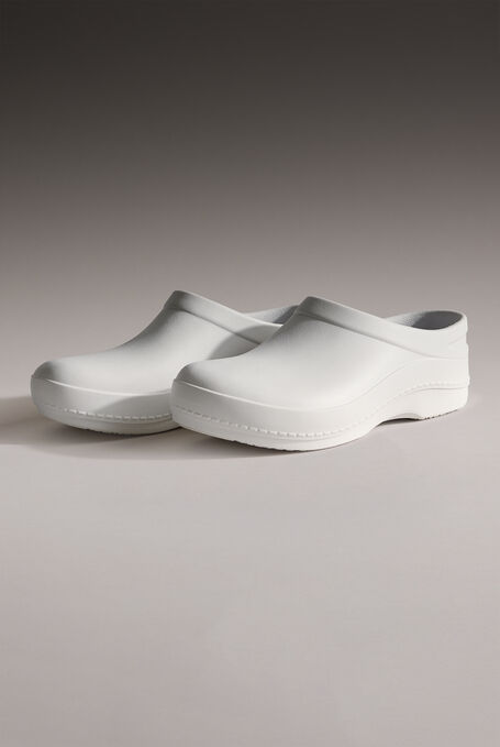 Dansko Women's Kaci SR White Backless Clogs - White - 3