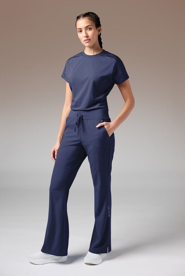 BETA FLARE LEG PANT - Navy - 3