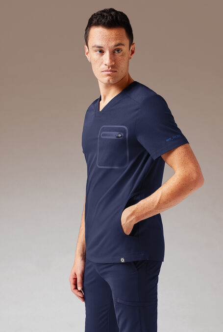 SYSTEM 3 SHIRT - Navy - 1
