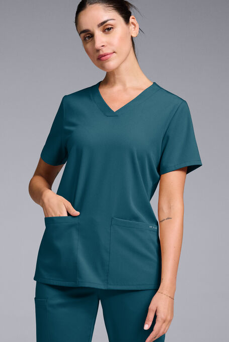 BASE 3 SHIRT - Caribbean Blue - 1